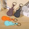 PU Leather Guitar Pick Keyring Guitar Shape Guitar Pick Sleeve Guitar Picks Case  Violin