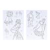 Stationery Disney Coloring Book Stickers Color and Decorate Frozen 7350044A Sun-Star & - -