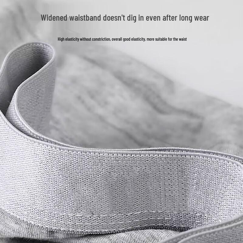 Yimian Men's Cotton Antibacterial Boxer Briefs 4-Pack