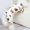 Yousheng Dog Romper Cartoon Animal Pattern Short Sleeve Fashion Spring Summer Pet Dog Jumpsuit for Indoor