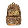 Printed Capybara Backpack Outdoor Breathable Large Capacity Travel Bag Schoolbag