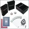 Waterproof Plastic Playing Cards Baccarat Texas Hold'em PVC Poker Club Cards Board Games 2.48*3.46 Inch Card Game