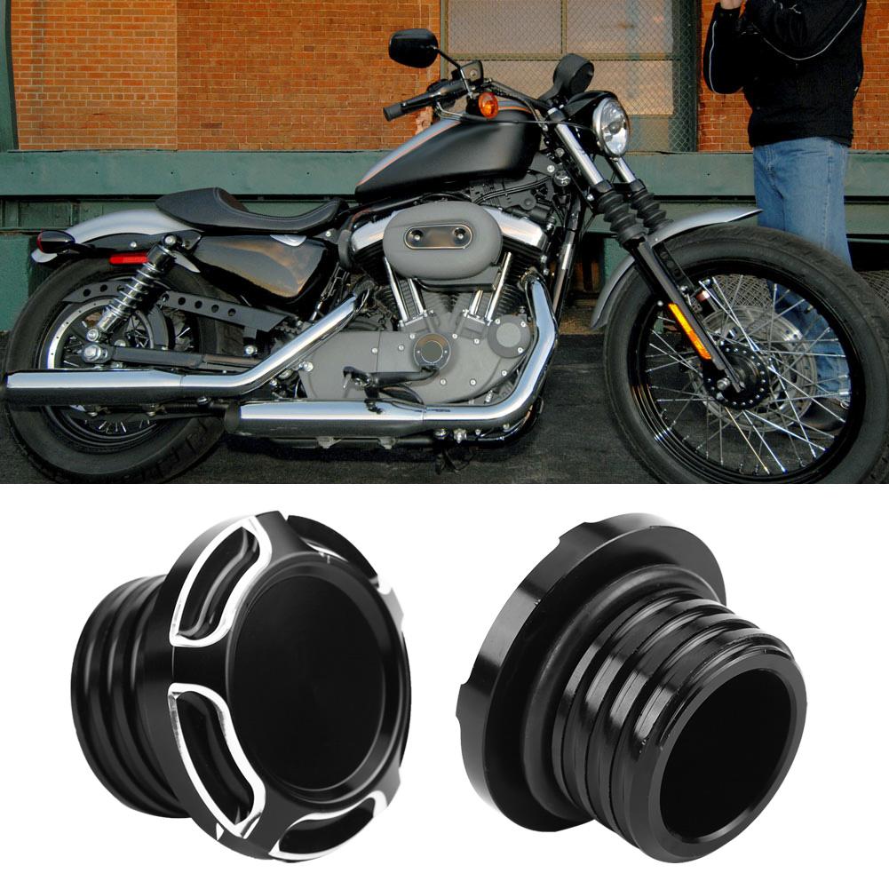 Motorcycle CNC Aluminum Gas Fuel Oil Tank Cap Cover for Sportster XL 883 1200 48 96 14