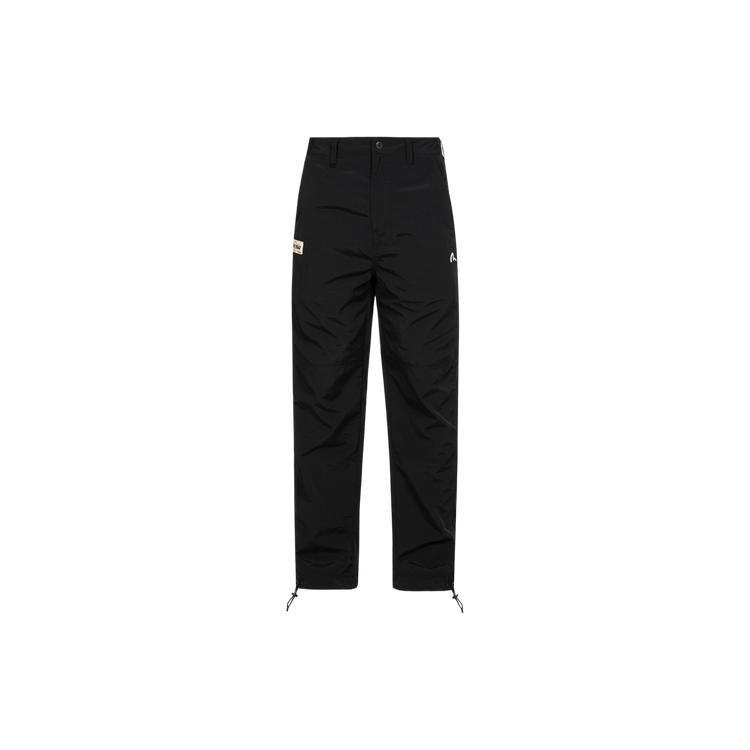 EVISU Casual Pants Men's Black Moderate Cuffed Pants 2ESHTM4PJ8034RXSN