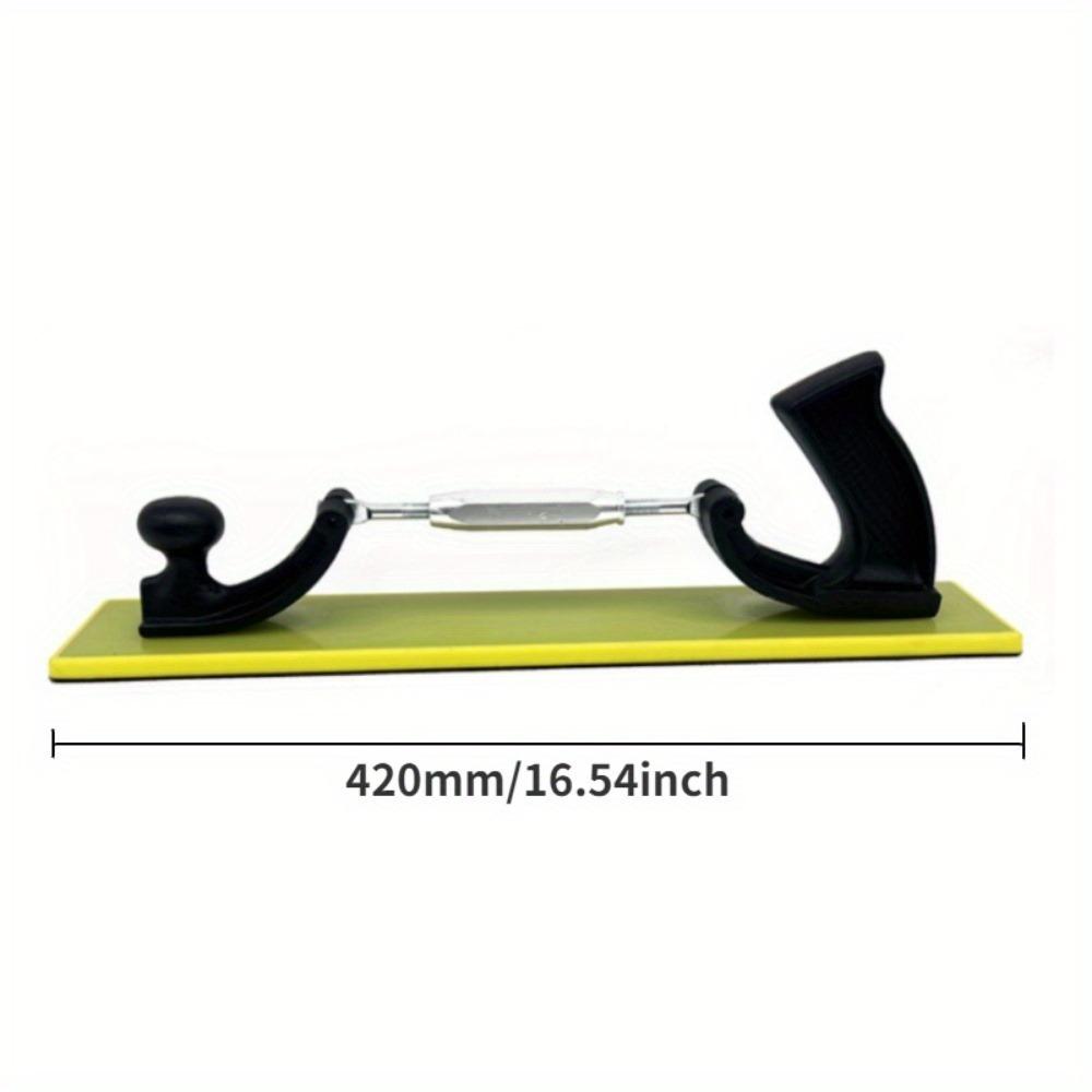 Hand Grinding Board Grinding Board Car Sandpaper Putty Gray Hand Plane Rectangular Dust Polishing Board Curved Hand Grinding Board