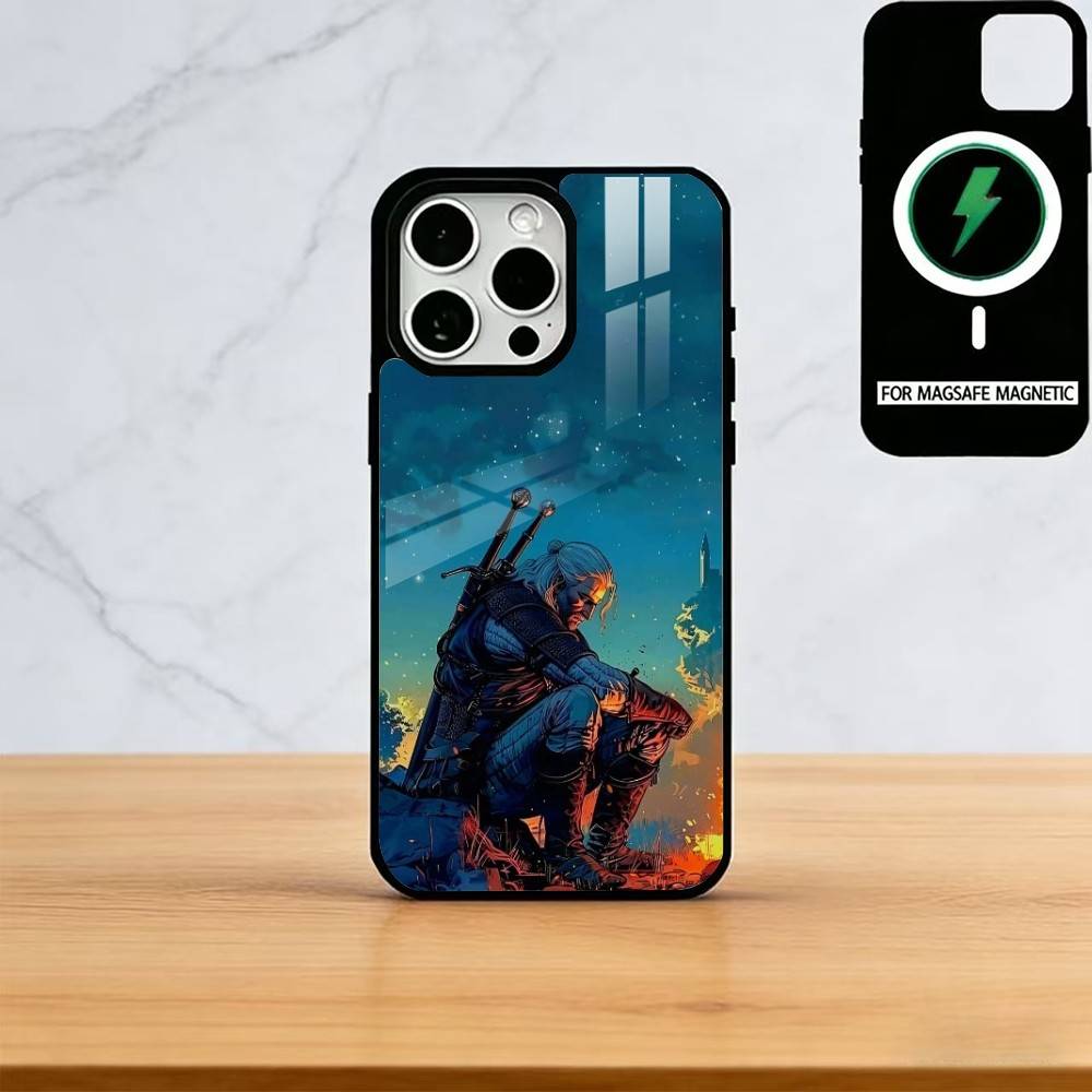 Video Game Reference Art Phone Case For iPhone17,16,15,14,13,12,11 Plus,Pro Magnetic with Magsafe Wireless Charging