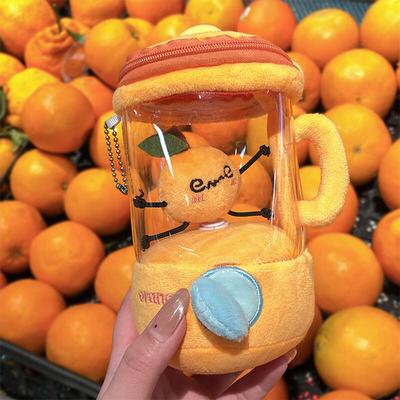 Süße gemischte Frucht Schlüsselanhänger Puppe Schlüsselanhänger Wassermelone Banane