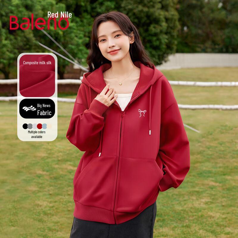 Baleno Women's Hooded Cardigan Sweatshirt