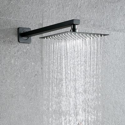 Bathroom Stainless Steel Shower Head Rainfall ShowerHead Square/Round Ultra-Thin Waterfall Shower Heads Bathroom Accessories