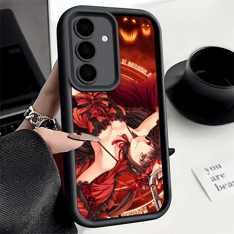 Phone Case for Samsung Galaxy A17 A16 A15 A14 A13 Date A Live Tokisaki Kurumi A56 A36 A26 A55 A35 A25 A54 A34 A24 A53 A33 A23 A0