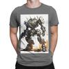 Armored Core wit Nieuwigheid 100% Katoen T-shirt Armored Core Tops T-shirts Voor Unisex