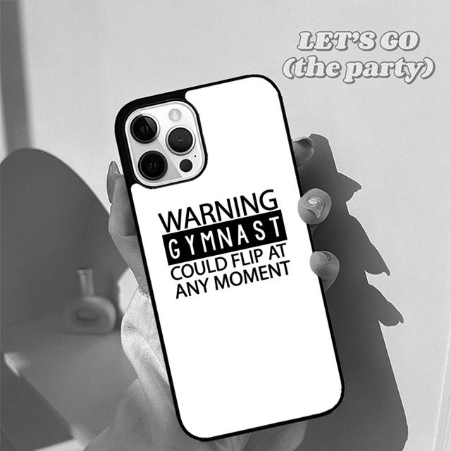 Autumu Rainbow Gymnastics Silhouette Phone Case Cover for iPhone 17 Air 16 16e 15 12 11 13 14 Pro Max Apple Plus