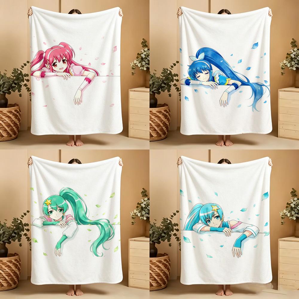 Cartoon Character BBalala the Fairies Throw Soft Warm Throw Blanket for Bedroom Living Room Bed Travel Camping Picnic Gift