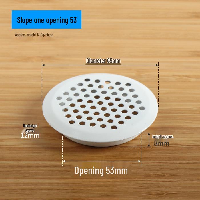 Stainless Steel Round Mesh Vent Cover for Cabinet or Wardrobe