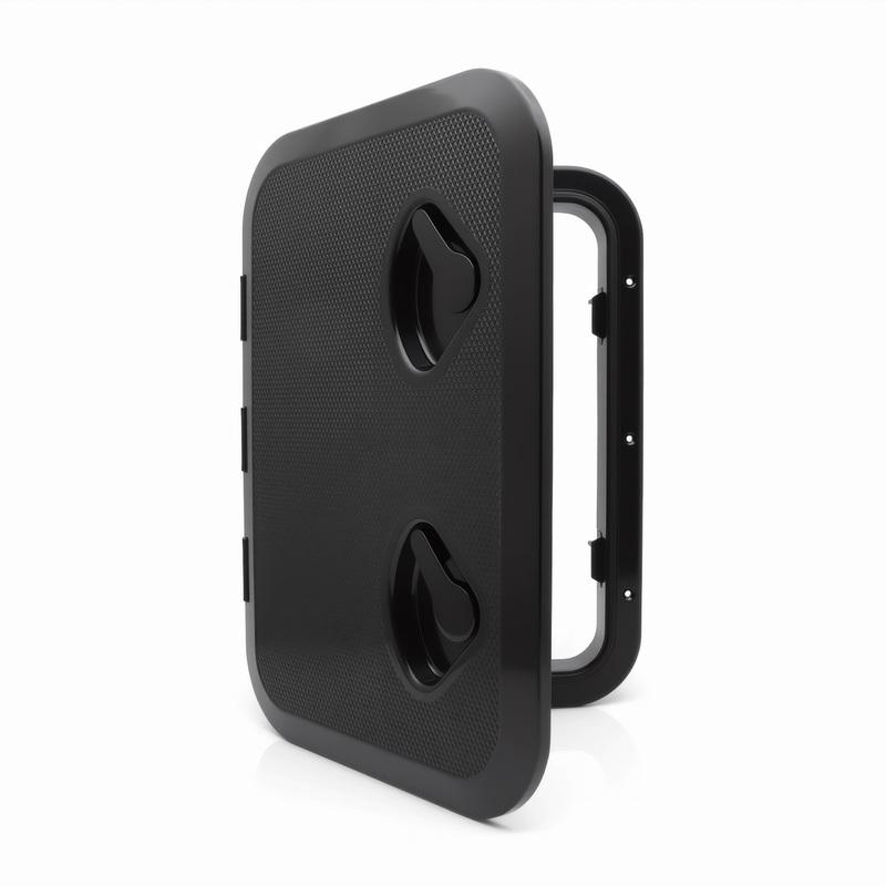 ABS Deck Access Hatch Cover Waterproof Boat Accessories 12.4"x17.32" For Marine Yacht RV Watertight Anti-UV Non-Skid Inspection