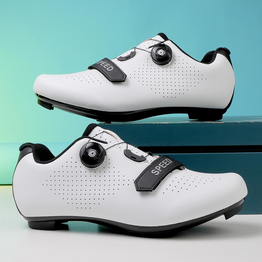 New Professional Cycling Shoes for Men, Lock-Free Mountain Bike Bicycle Shoes, Road Bike Lock Shoes, Non-Locking Bicycle Women's Hard Soles