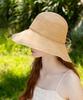 Tatiana Hazel Raffia String Ribbon Cloche Hat Ht8189 Standard (Brim Length 10Cm)
