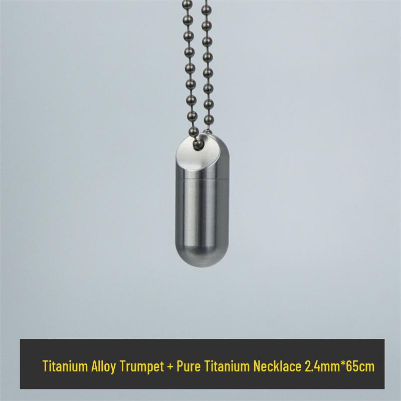 Waterproof Stainless Steel Pill Bottle Capsule - Portable, Moisture-Proof Storage for Outdoor Use