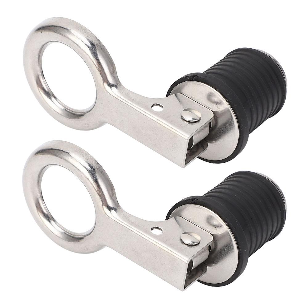 2PCS 1 Inch Boat Plug Brass Drain Plug Accessories Marine Plug  Marine Use