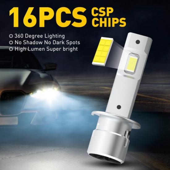 AUXITO H1 LED Headlight Bulb Conversion Kit High Low Beam Lamp 6500K White USEOA