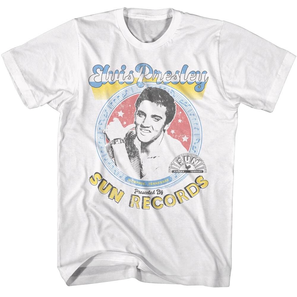 Elvis Presley presented by Sun Records Men T Shirt XXXXL