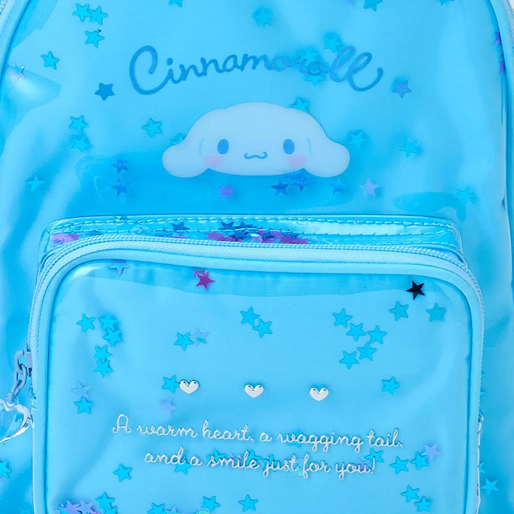 Sanrio PU Ages 3 and 637475 Kids' Backpack, Cinnamoroll, PVC, Leather, Polyester, Up,