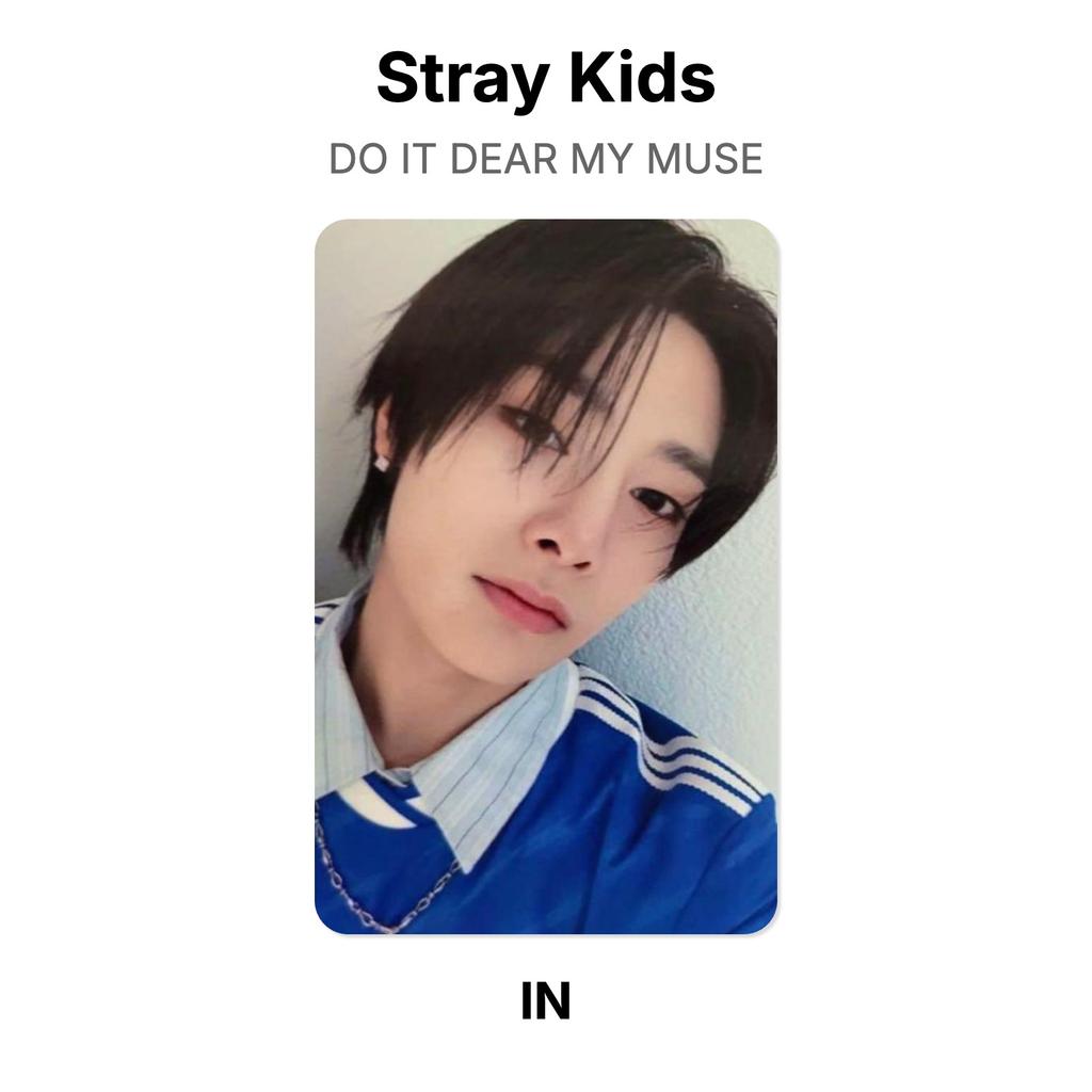 Stray Kids DO IT DEAR MY MUSE Official Photocard