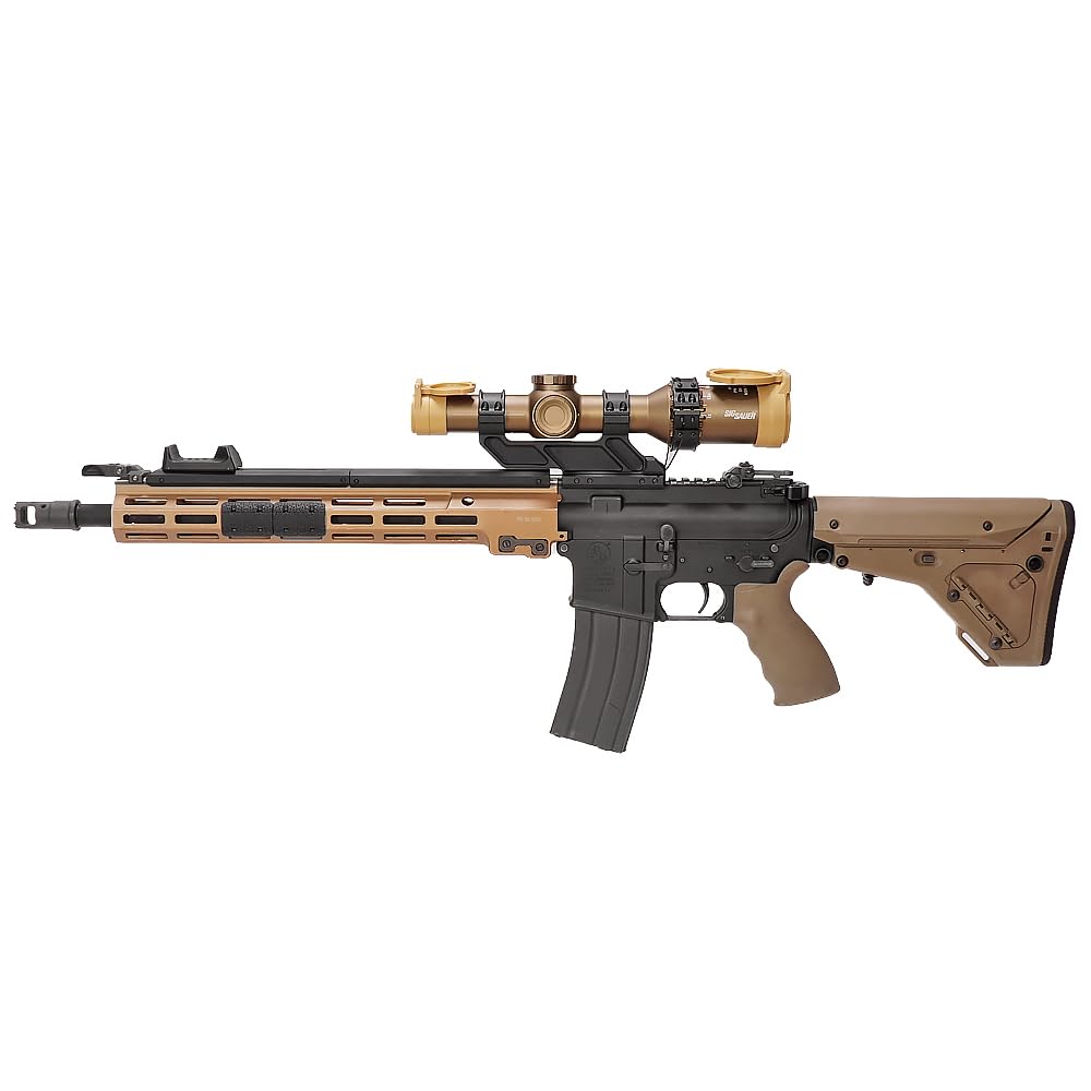 Ryohin Buhin 6068 Aluminum Alloy Evolution Gear ANTIMATTER ScopeSwitch Replica 1.93" High Mount Scope Switch with Offset Mount Base, Black