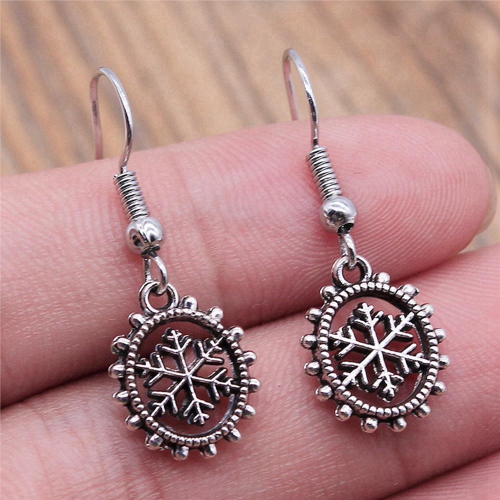 Ohrhänger Sonne Mond Vintage Schmuckzubehör Ohrringgröße 18x19mm QE030