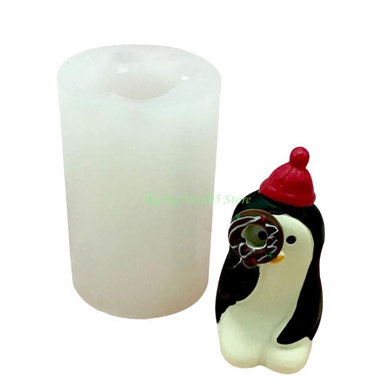 24TE Sugarcraft Mould Christmas Theme Cookie Cutters Cartoon Christmas Gift Food-grade Silicone Cake Plunger Cutter Durable