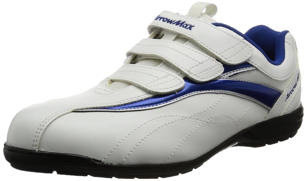 Fukuyama Rubber 3-Piece Magic Safety Sneakers Arrow Max #61 Blue 25.5cm