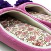 Senko Charlotte Floral Memory Foam Größe 63195 S.D.S. Hausschuhe, Rose, Sohle, 24cm,