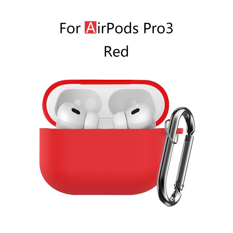 Silicone Case For AirPods Pro 3 Transparent Soft TPU Earphone Shockproof Protective Case Cover For AirPods Pro 3 Earbuds Shell