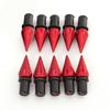Rote CNC-eloxierte M5 5mm Spike-Schrauben für Motorrad-Windschutzscheibe und Kennzeichen 10 Stück für Sportmodell-Kompatibilität