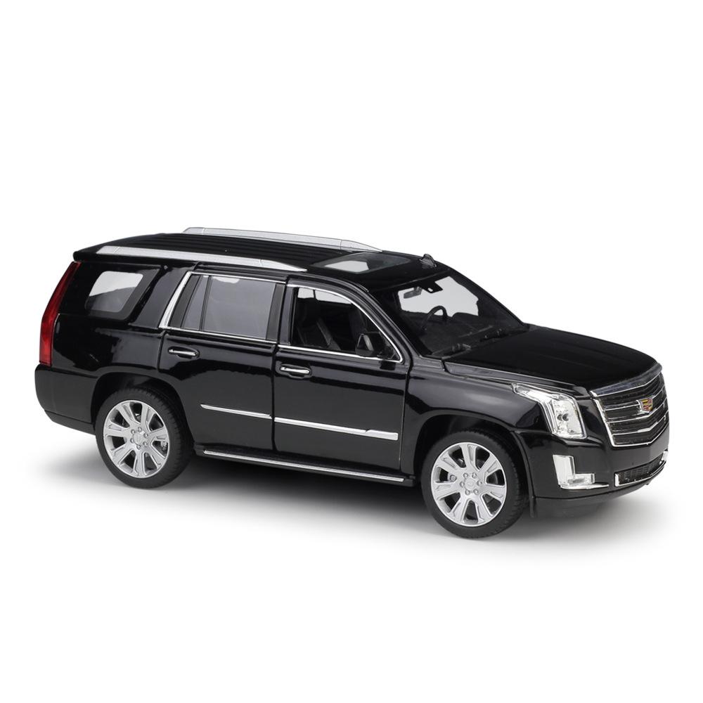 Welly 1/27 Cadillac Escalade SUV Alloy Car Model Diecasts Metal Off-road Vehicles Car Model High Simulation Collection Kids Gift