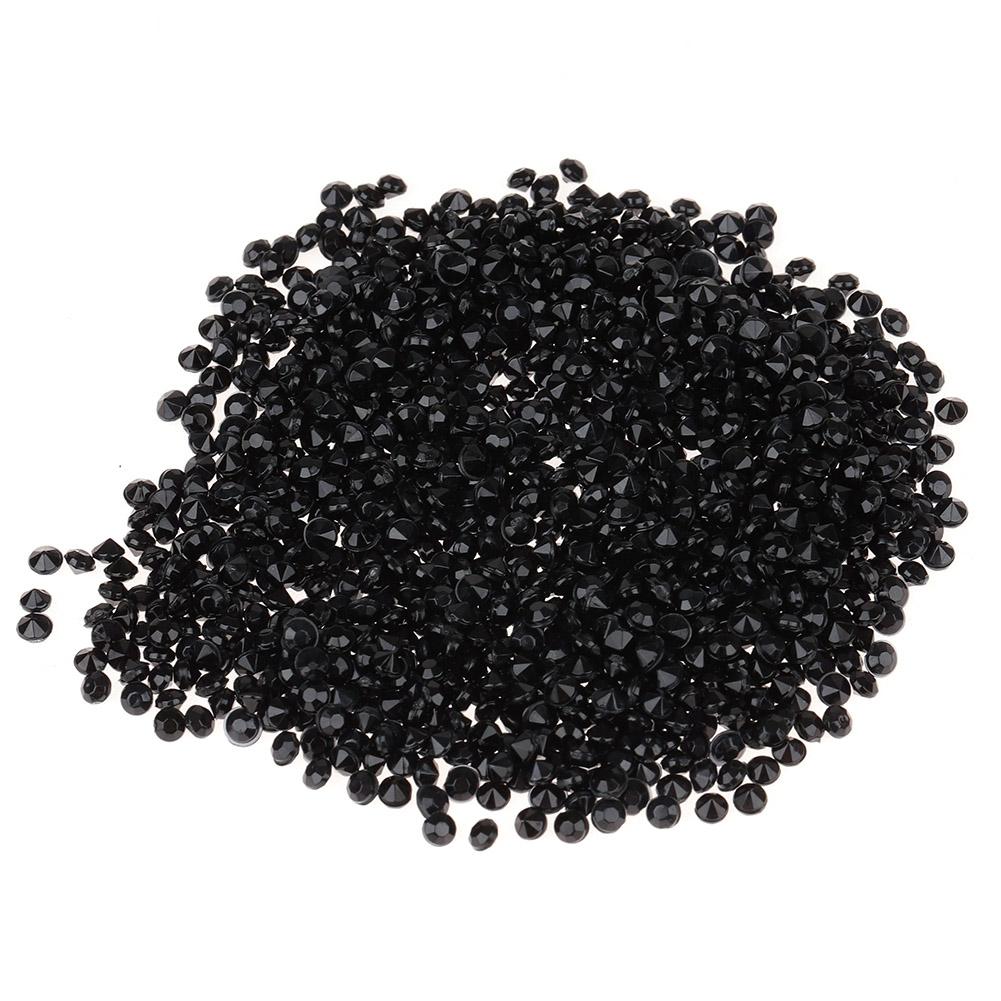 5000pcs 3mm Transparent Wedding Confetti Party Plastic Diamond Sparkly Gems Decor
