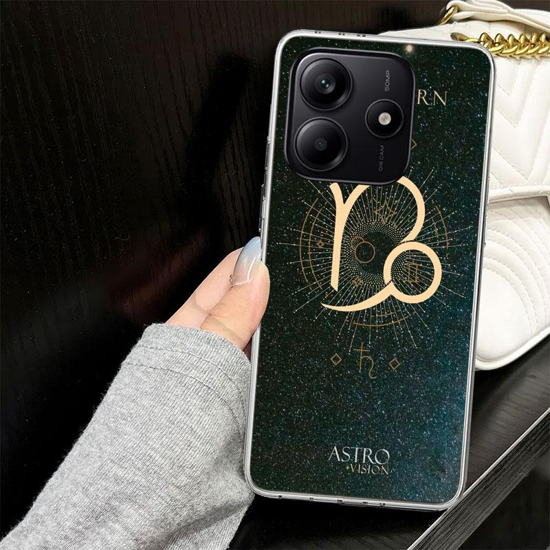 Libra Pisces Virgo Capricorn Aquarius Taurus Case for Xiaomi Redmi Note 14 13 12 11 Pro Plus Phone Cover 14S 12S 11S 11E 11T 10S