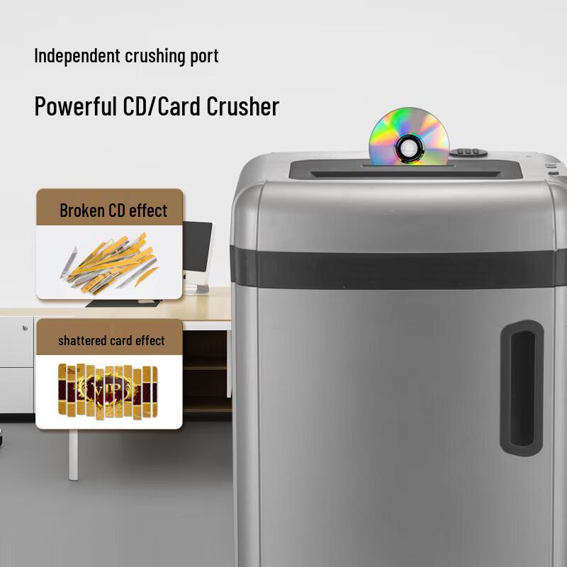KEMI Commercial High-Security Micro-Cut Shredder CM-7636 CN Plug (adapter Included)