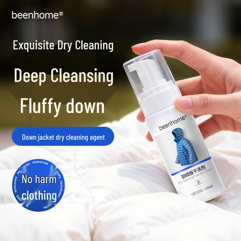 

Waterless Down Jacket Cleaner: Fluffy Household Stain Remover & Special Wash Agent