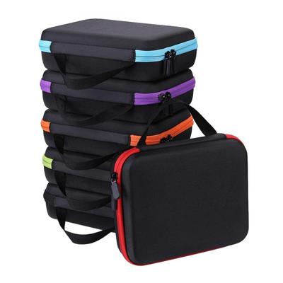 Estuche Portátil para Aceites Esenciales Cáscara Dura 30 Ranuras Bolsa Organizadora de Aceites Esenciales Bolsa de Almacenamiento para Botes de 15ml EVA para Esmalte de Uñas