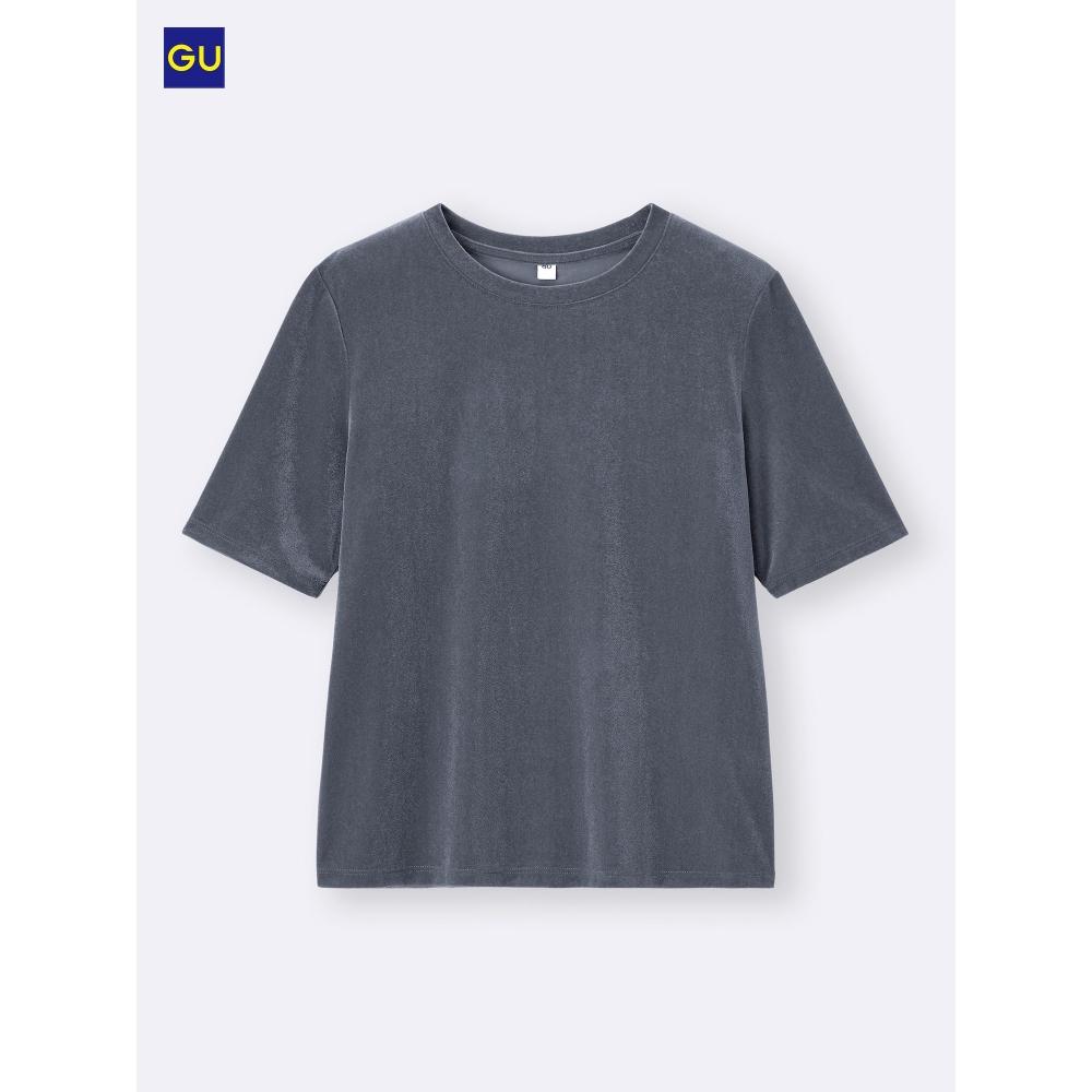 Uniqlo Gu Sheer Velour T shirT