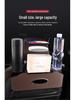 Car Seat Back Multi-Function Storage Organizer with Tissue Holder and Water Cup Holder