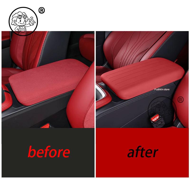 For ZEEKR 7GT 2025 2026 Car Styling Interior Armrest Anti-dirty Pad Scratch resistant Protective Cover Modificated Accessories