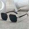 UV400 Men Zinc Zinc Alloy Sunnies Classic Anti-UV Glasses Catwalk Women HD Sunglasses  Business