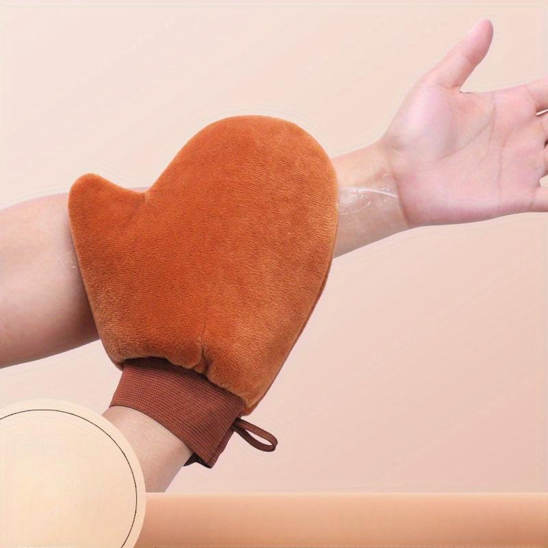 Wiederverwendbarer Körperreinigungshandschuh Körper Selbstbräuner Applikator Bräunungshandschuhe für Bath Spa