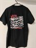 Vtg Wipers Band Konzert Schwer Baumwolle Schwarz Vollgröße Unisex T-Shirt