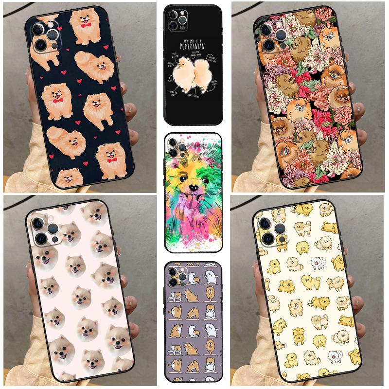 Pomeranian Dog Case For Samsung Galaxy S24 Ultra S20 S21 S22 S23 S25 Ultra S9 S10 Plus S25 FE Back Cover