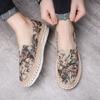 Fashion Summer New Classic Round Toe Men's Shoes Casual Breathable Canvas Loafers Men Flat Fishmen Shoes Espadrilles Zapatos De Hombre