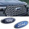 14,5 cm Emblema Distintivo per Cofano Anteriore Auto per Ford F150 Fiesta F250 Focus Mondeo Explorer Fusion Transit Edge Accessorio di Styling