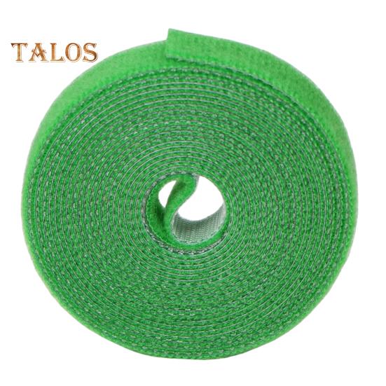 1 rolka zielonych pasków do roślin Ekologiczna dwustronna taśma ogrodowa wielokrotnego użytku Trwały pasek podtrzymujący do roślin pnących